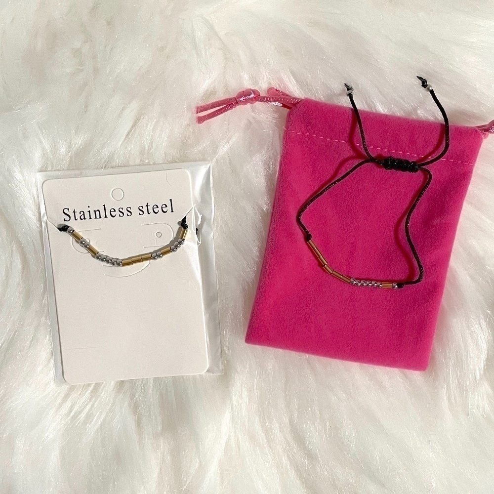 (2) Stainless Steel Women's Bracelets